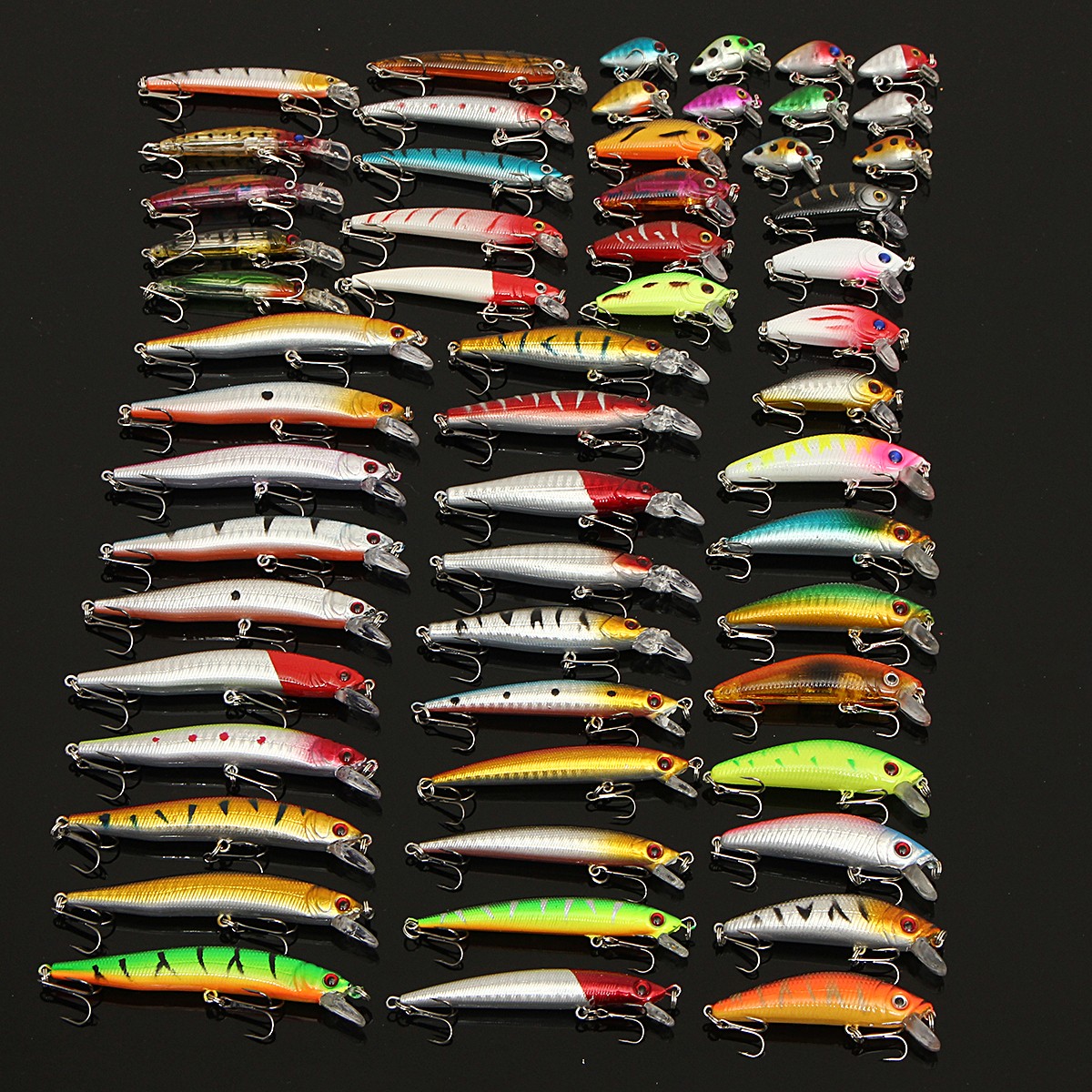 ZANLURE-Lot-56-Mixed-Minnow-Fishing-Lures-Bass-Baits-Crankbaits-Sharp-Hooks-Tackle-Set-1187206-1