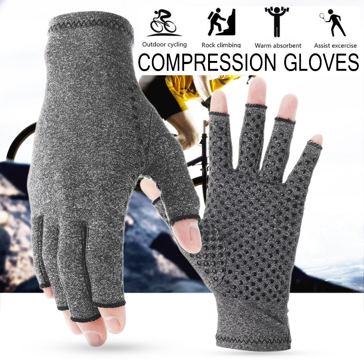 1-Pair-Anti-Arthritis-Gloves-Ease-Pain-Relief-Compression-Gloves-Hand-Support-Outdoor-Fitness-Half-F-1427622-8