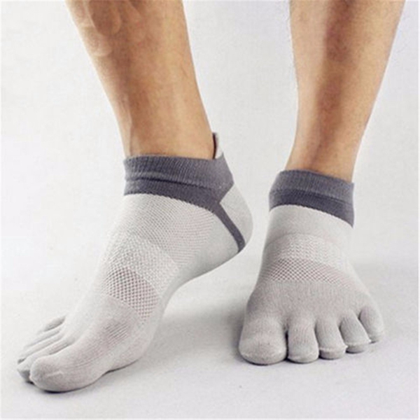 1-Pair-Of-Mens-Cotton-Toe-Socks-Five-Finger-Sports-Outdoor-Work-Cotton-Colours-1037530-3