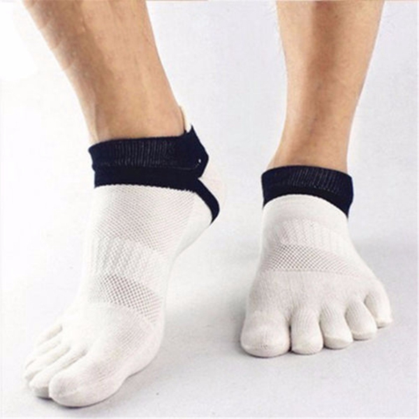 1-Pair-Of-Mens-Cotton-Toe-Socks-Five-Finger-Sports-Outdoor-Work-Cotton-Colours-1037530-4