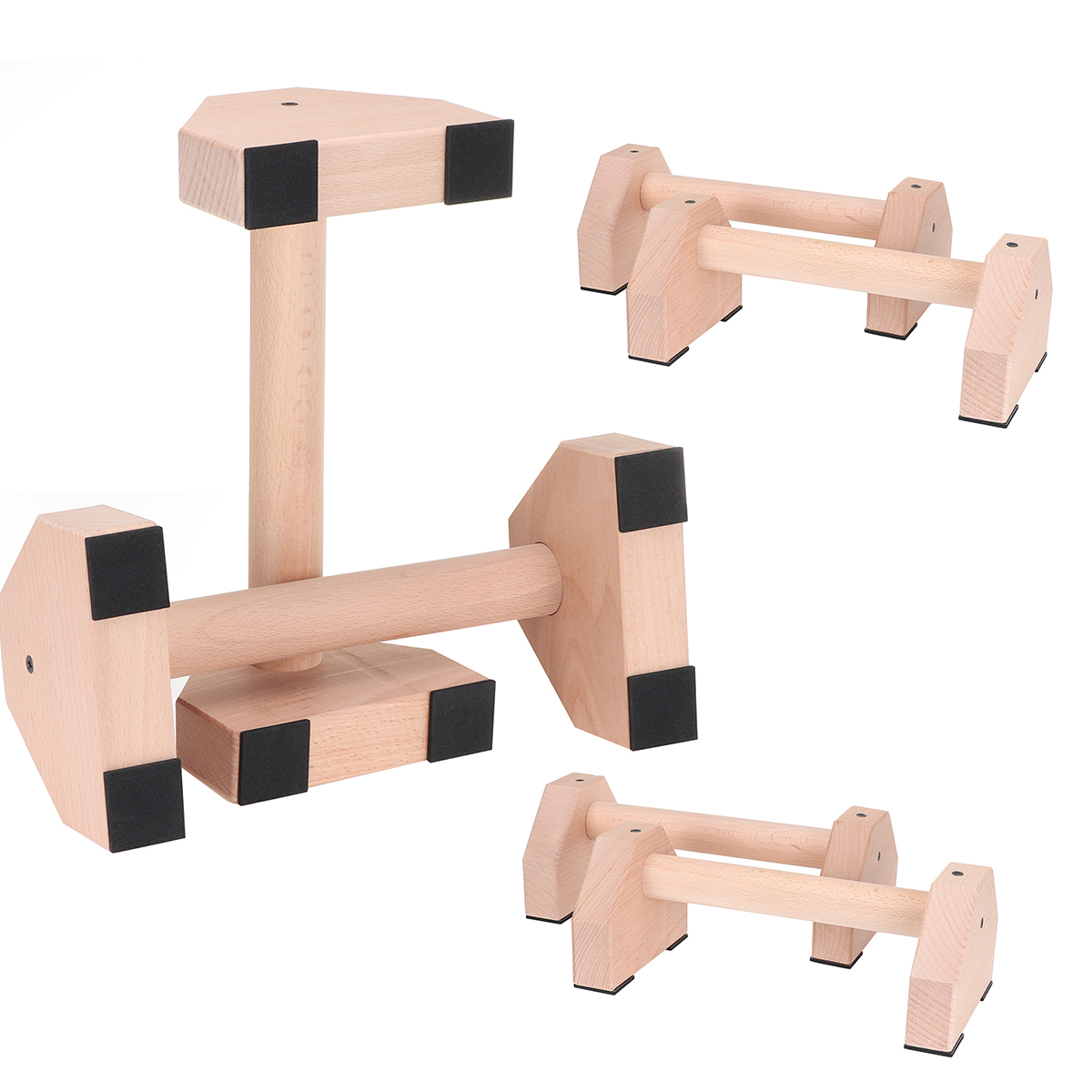 1-Pair-Wood-Push-up-Bars-Calisthenics-Gymnastics-Parallettes-Handstand-Fitness-Sport-1810070-3