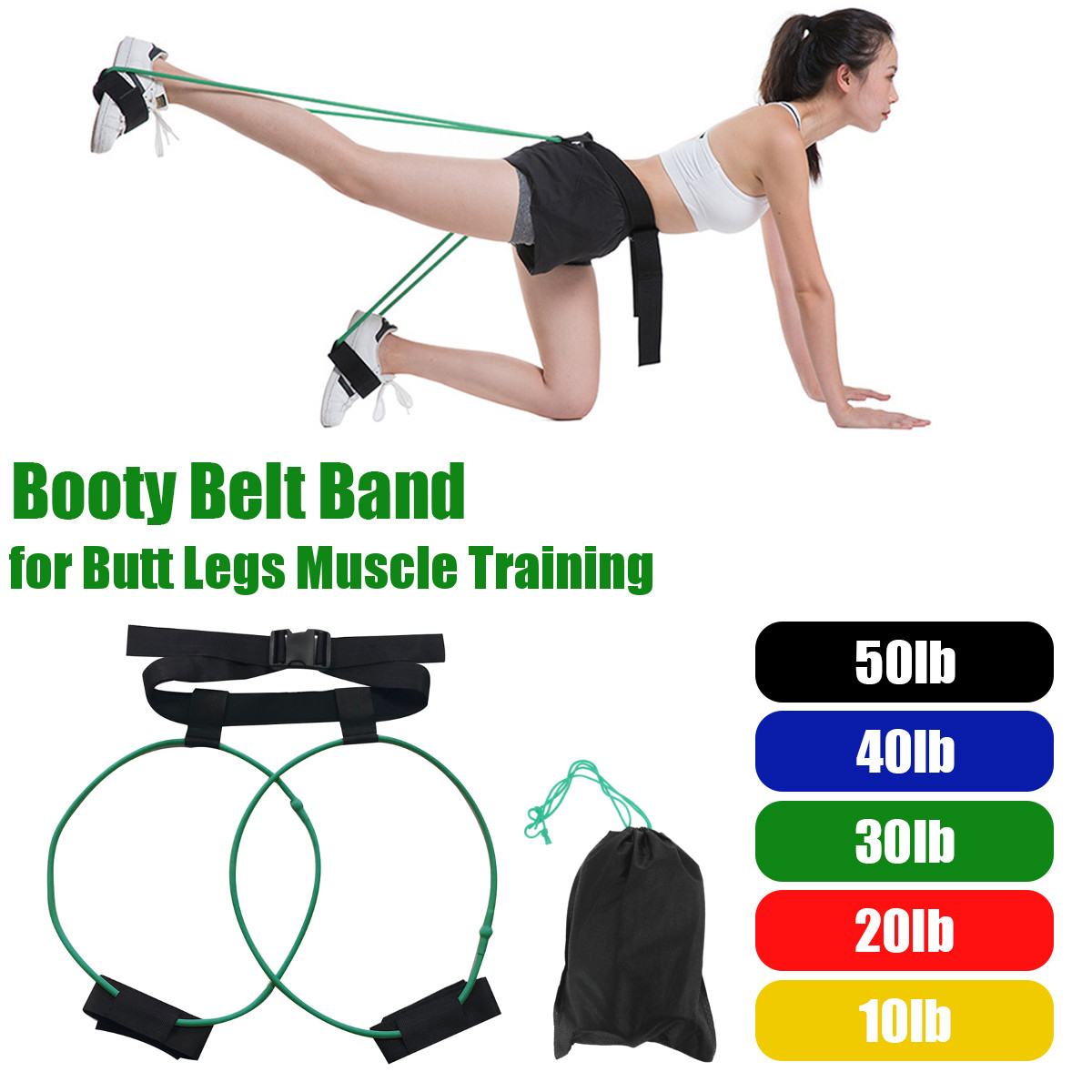10-40lbs-Pedal-Resistance-Band-Women-Hip-Trainer-Belt-Band-Gum-Workout-Fitness-Bands-Body-Glute-Musc-1697334-2