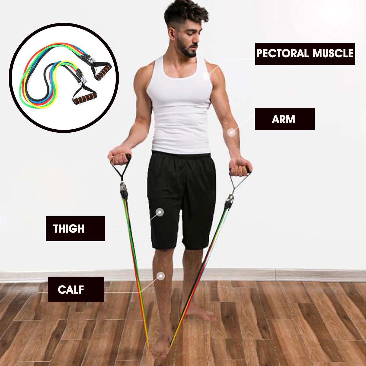 11PCS-Resistance-Bands-Set-Home-Fitness-Exercise-Straps-Gym-Training-Strength-Pull-Tubes-1697116-3