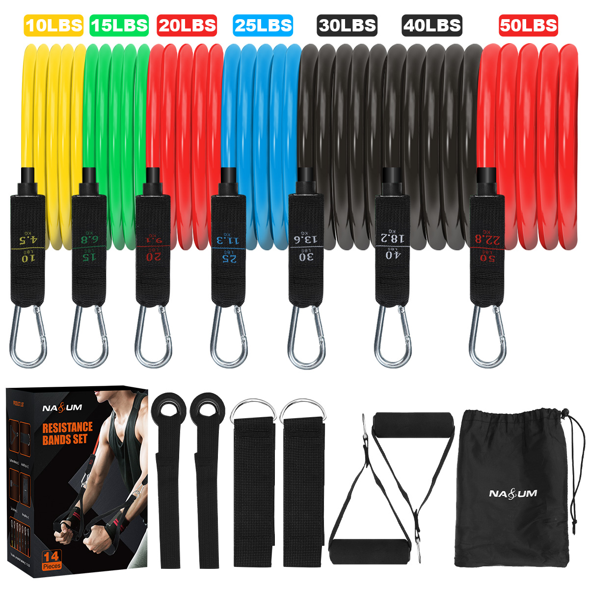 14-Pcs-Resistance-Bands-10152025304050lbs-Exercise-Bands-Sport-Fitness-for-Physical-Therapy-Home-Gym-1884421-1