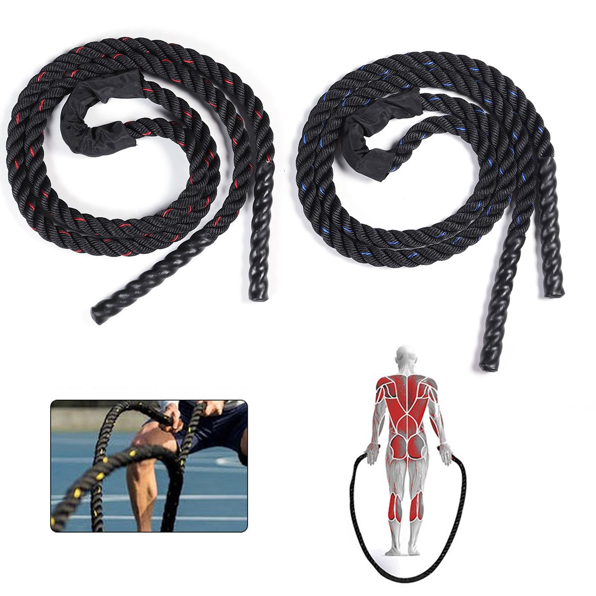 25mm-Heavy-Jump-Rope-Thicken-Weighted-Training-Battle-Skipping-Ropes-Muscle-Power-Training-Gym-Fitne-1706587-1