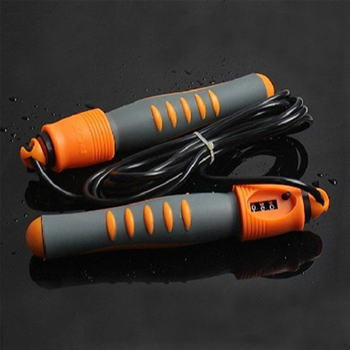 28M-12P-Rubber-Handle-Professional-Jumping-Rope-w-Counter-Home-Fast-Speed-Sport-Adjustable-Cardio-Ex-1660418-2