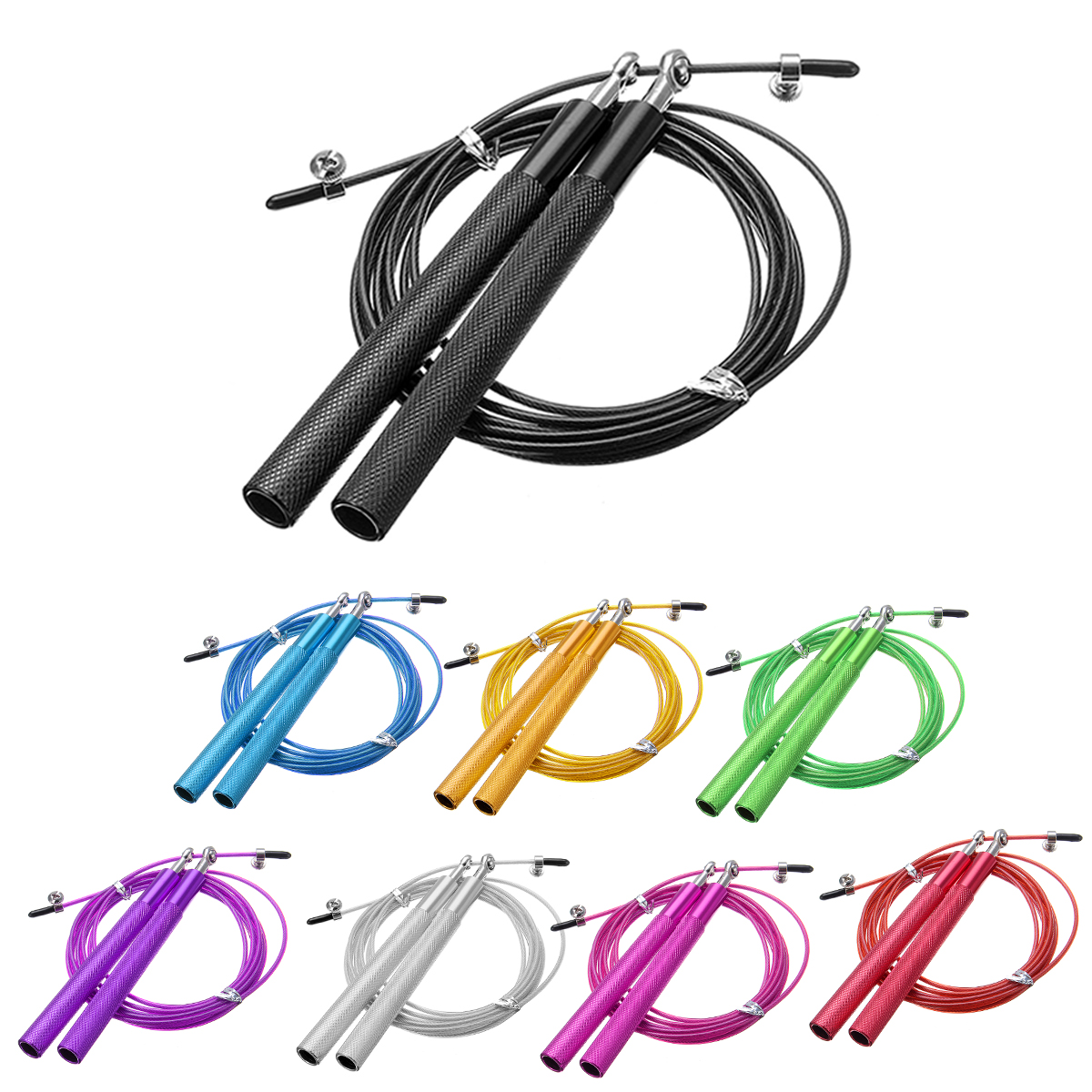 Aluminum-Speed-Rope-Jumping-Sports-Fitness-Exercise-Skipping-Rope-Cardio-Cable-1592088-5