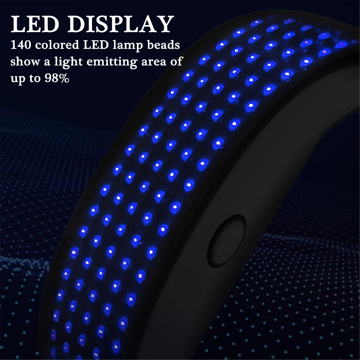 Cheering-Colorful-Display-Dynamic-LED-Luminous-Bracelet-Night-Running-Concert-Party-Props-Bracelet-1652102-3