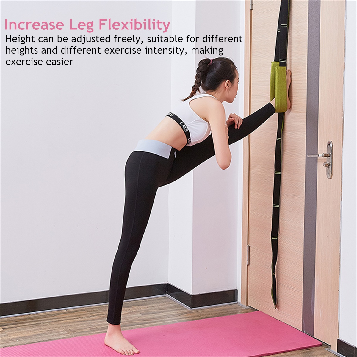 Door-Mount-Flexibility-Wasit-Training-Belt-Leg-Stretcher-Strap-Pilates-Gymnastics-Yoga-Band-Exercise-1675057-4