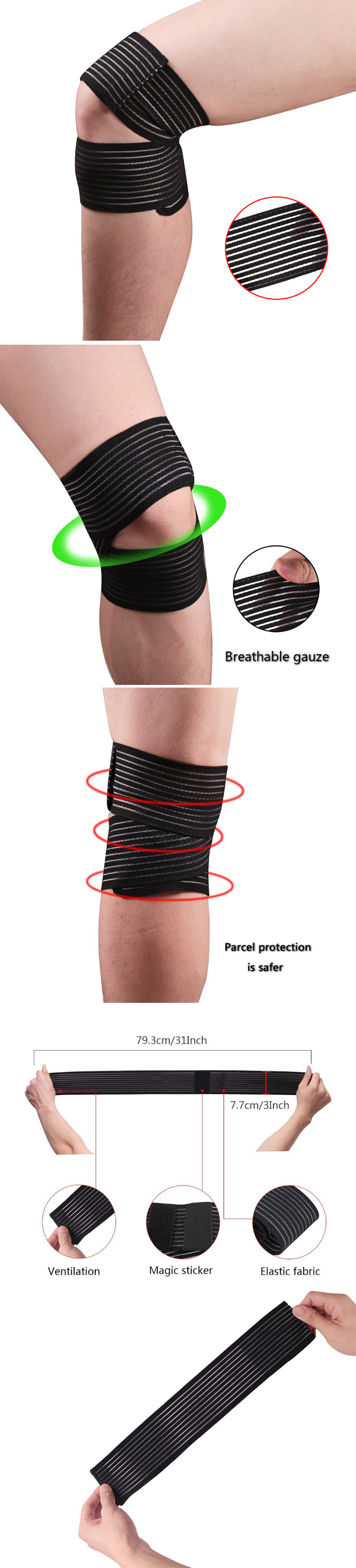 KALOAD-1-PC-Knee-Pad-Polyester-Knee-Support-Elastic-Breathable-Yoga-Sports-Knee-Fitness-Protective-G-1405068-1