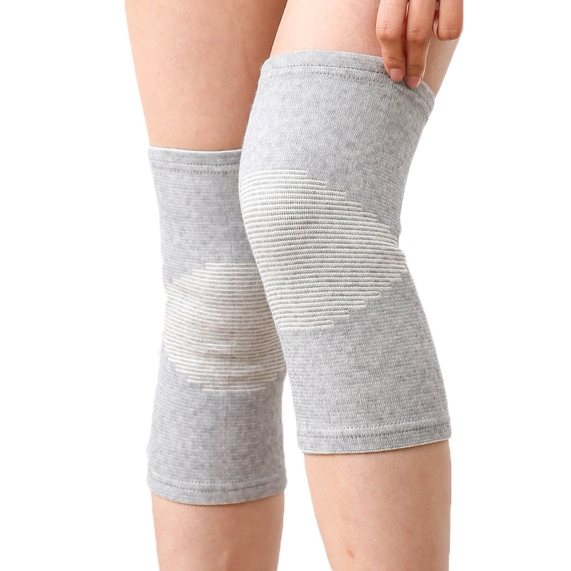 KALOAD-1-Pair-Polyester-Fiber-Breathable-Bamboo-Charcoal-Knee-Pad-Running-Fitness-Sports-Protective--1387465-2