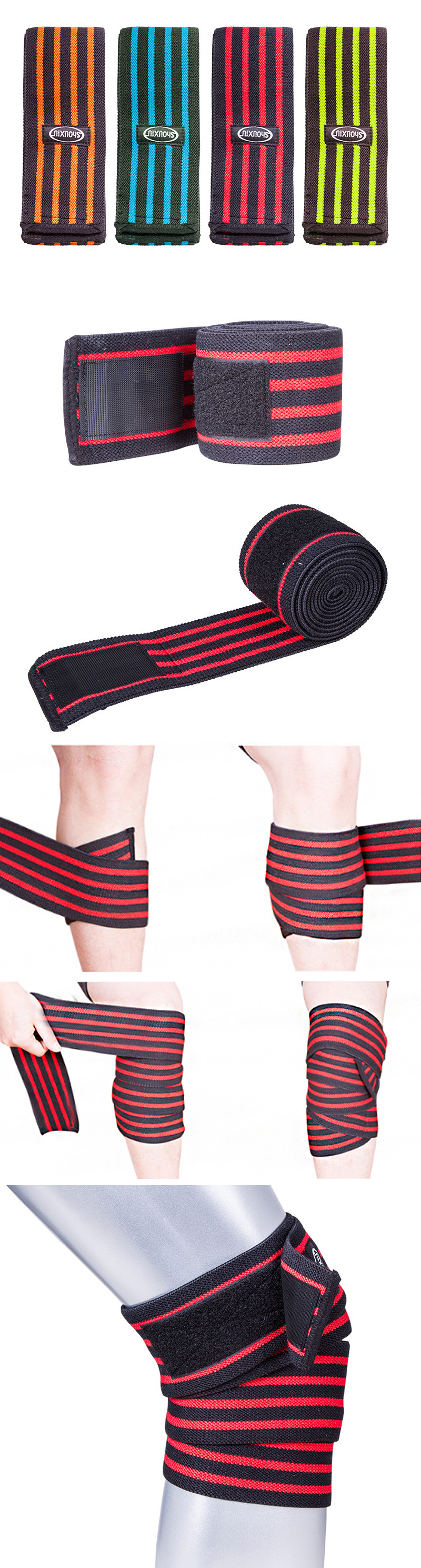 KALOAD-18m-Elastic-Bandage-Knee-Pad-Fitness-Exercise-Wrist-Guards-Sports-Bandage-Protection-Gear-1397906-1