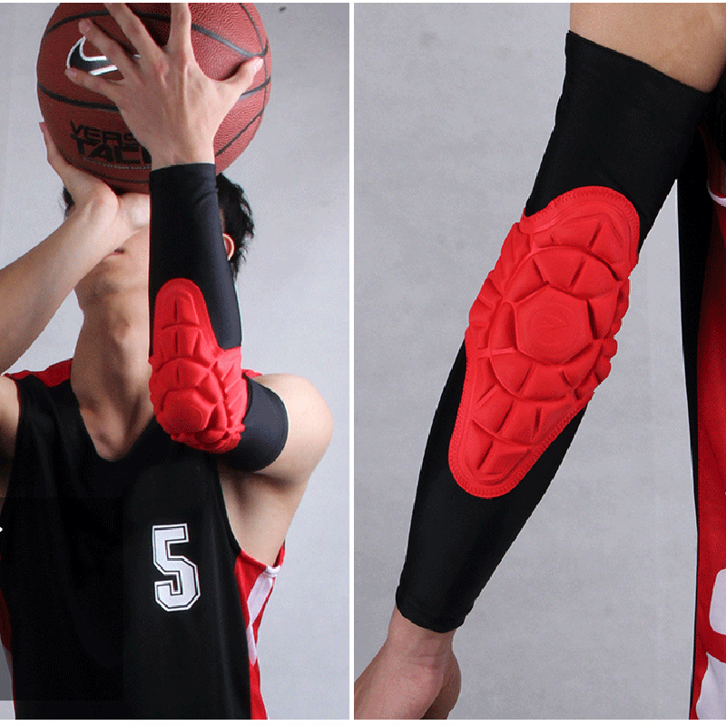 KALOAD-Polyester-Fiber-Elbow-Sleeve-Guards-Fitness-Protective-Pads-Anti-Collision-Elbow-Support-Arm--1386756-7