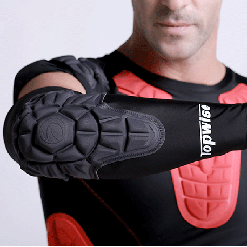 KALOAD-Polyester-Fiber-Elbow-Sleeve-Guards-Fitness-Protective-Pads-Anti-Collision-Elbow-Support-Arm--1386756-9