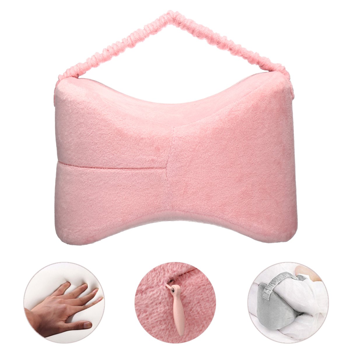 Memory-Foam-Leg-Pillow-Fatigue-Relief-Back-Hips-Knee-Support-Cushion-Pillow-1476958-6