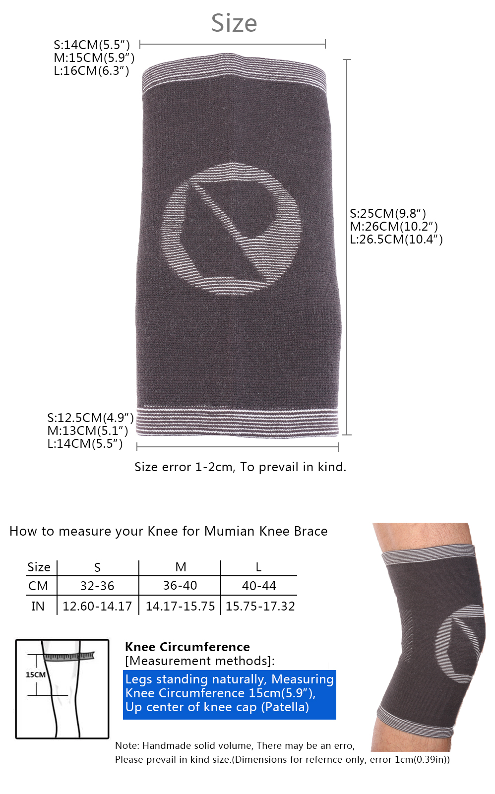 Mumian-A05-Classic-Bamboo-Knee-Knitting-Warm-Sports-Knee-Pad-Knee-Sleeve-Brace---1PC-1251068-2