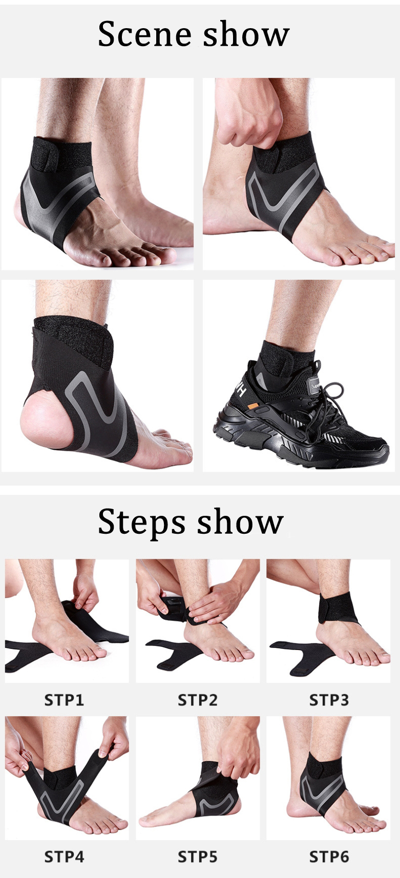 Mumian-Polyester-Fiber-Basketball-Football-Ankle-Support-Breathable-Thin-Outdoor-Sports-Ankle-Brace--1474013-4
