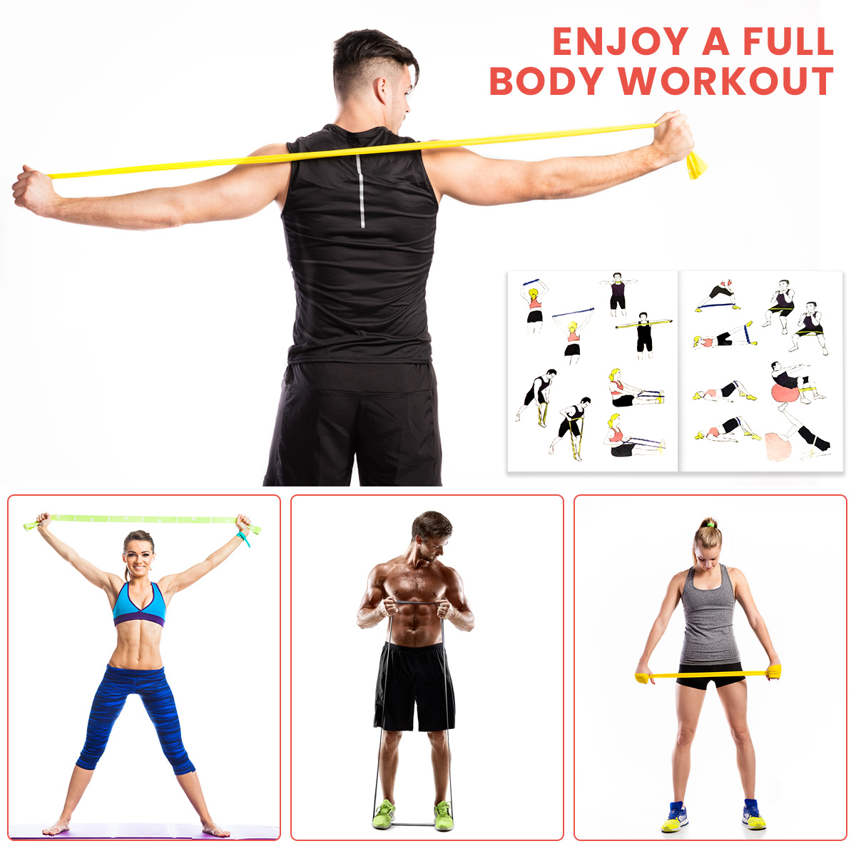 Resistance-Bands-Set-150lbs-Sport-Elastic-Band-Expander-Rubber-Bands-with-Door-Anchor-Wrist-Braces-L-1891721-4