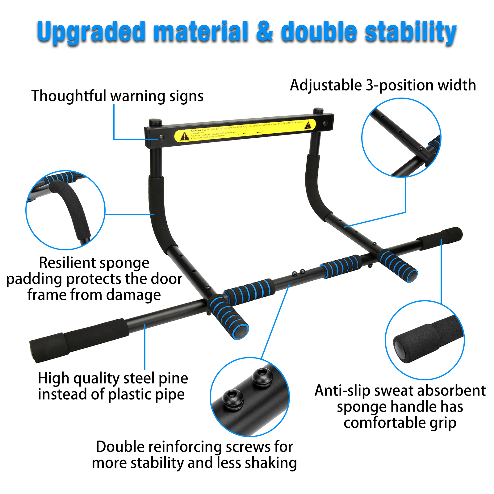 SGODDE-85CM-Adjustable-Door-Frame-Pull-Up-Bar-100KG-Pull-Up-Bar-Without-Screws-Robust-with-Foam-for--1794428-3