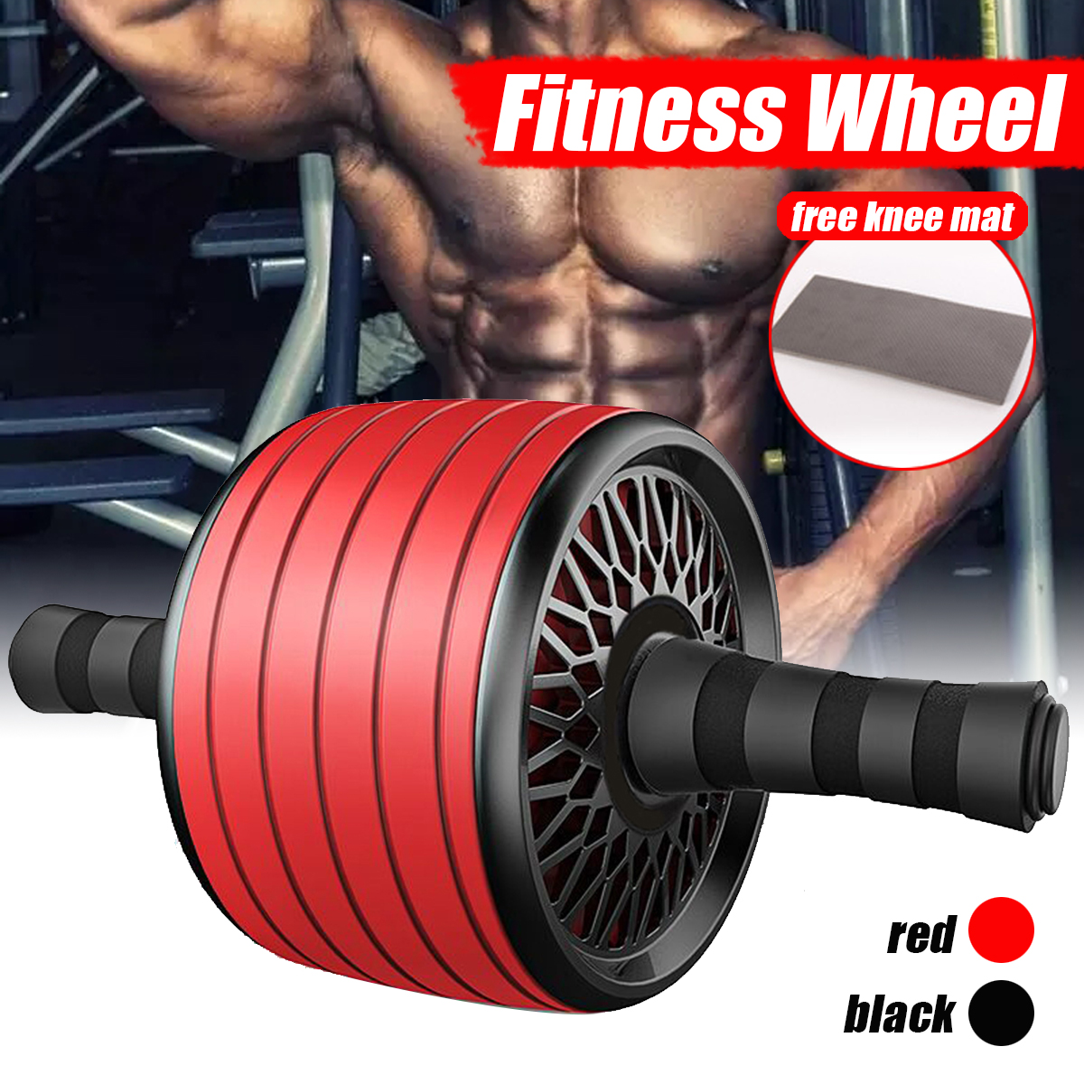 Silent-TPR-Ab-Roller-Fitness-Gym-Abdominal-Wheel-Roller-Sport-Core-Muscle-Training-Exercise-Tools-1678857-1