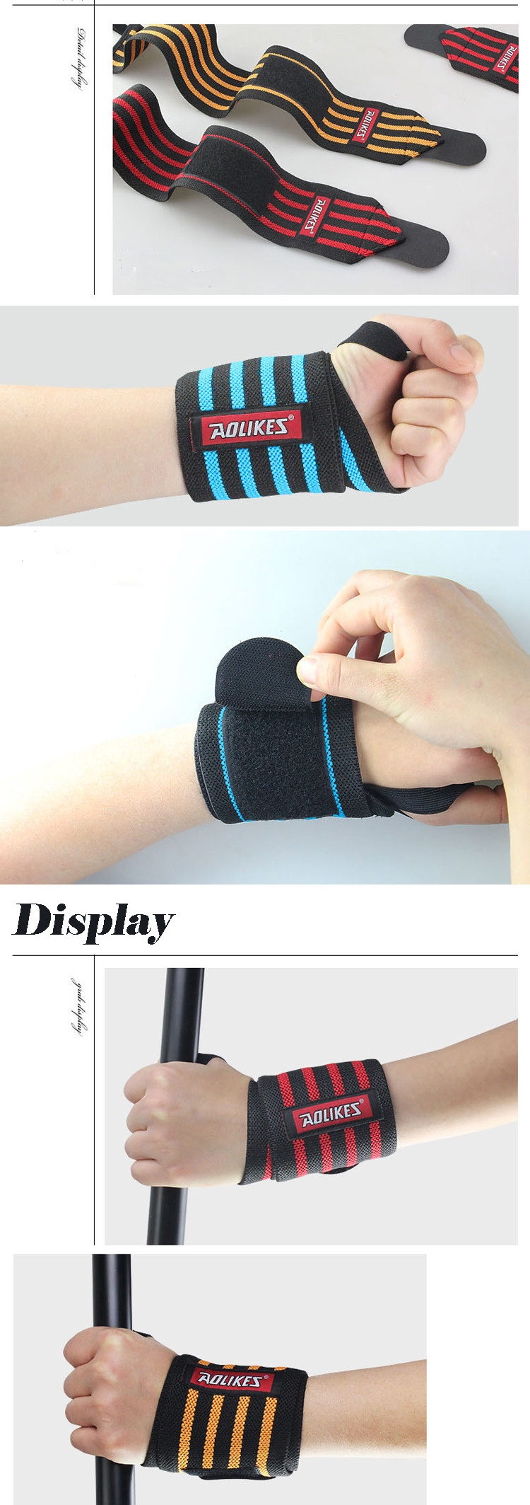 Weight-Lifting-Wristband-Silicon-Breathable-Sport-Wrist-Support-Fitness-Bandage-Hand-Protective-1097013-2