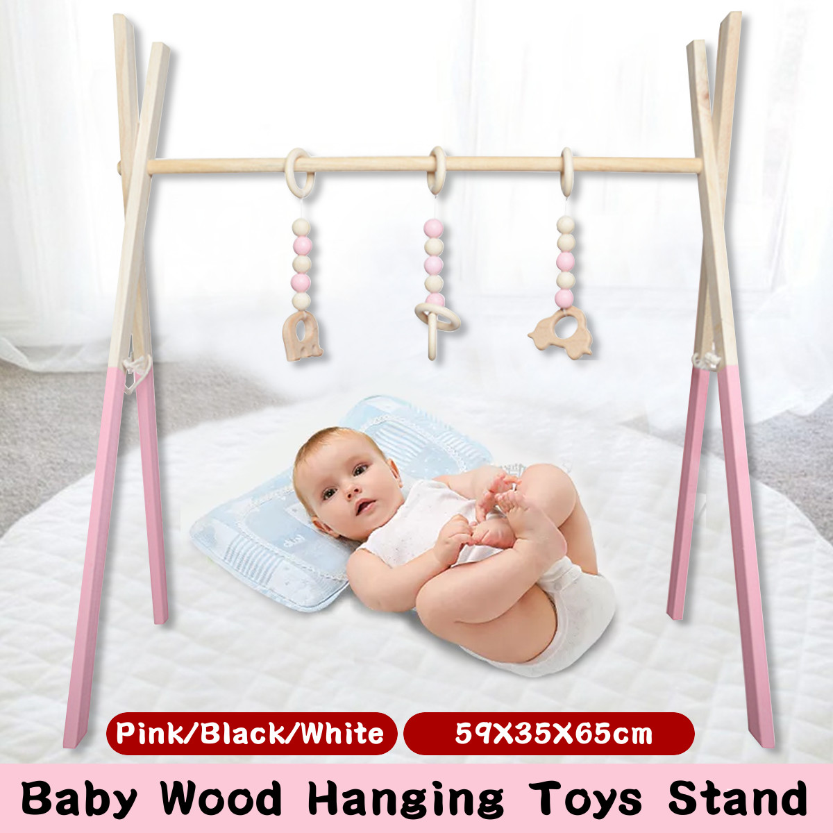 Wood-Baby-Stand-Play-Toy-Nursery-Fun-Hanging-Toys-Mobile-Wood-Rack-Activity-Gym-1653804-2
