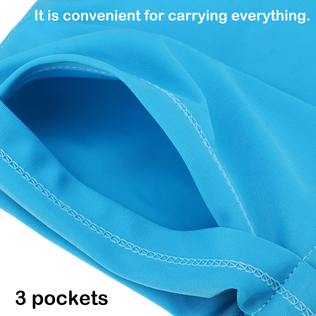 6-Pockets-Breathable-Fabric-Running-Waist-Belt-Pouch-Jogging-Phone-Bag-Cycling-Waist-Packbag-1633978-4