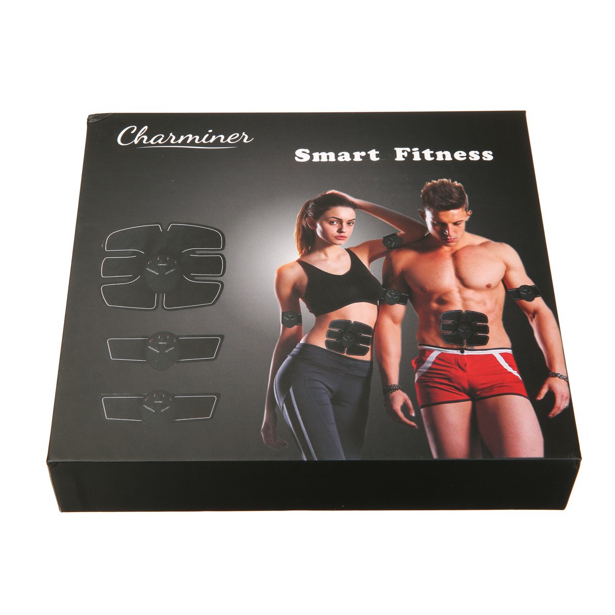 CHARMINER-Fitness-Abs-Patch-6-Modes-Adjustable-Strength-EMS-Portable-Abdominal-Trainer-Portable-Home-1857816-9