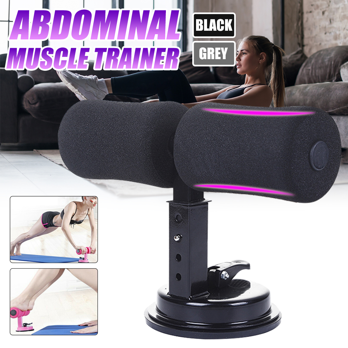 Home-Sports-Fitness-Sit-up-Aids-Gym-Exercise-Multifunctional-Abdominal-Muscle-Trainer-Push-up-Assist-1656622-2