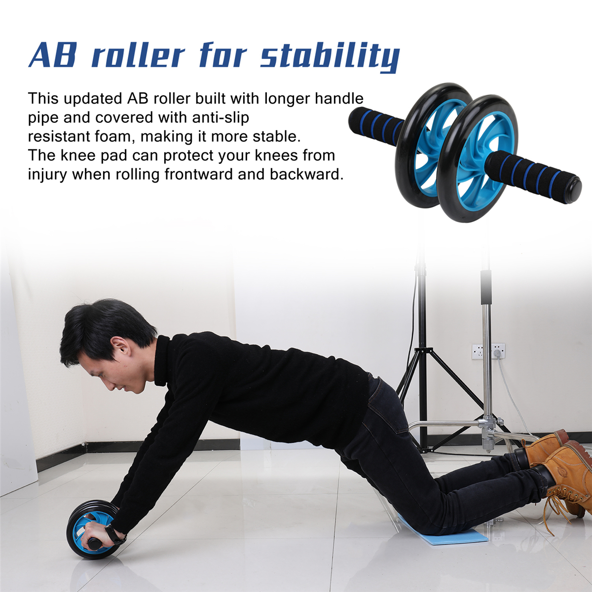 KALOAD-8PCS-Abdominal-Training-Set-Non-slip-AB-Wheel-Roller-Resistance-Band-Jump-Rope-Fitness-Gym-Ex-1726305-8