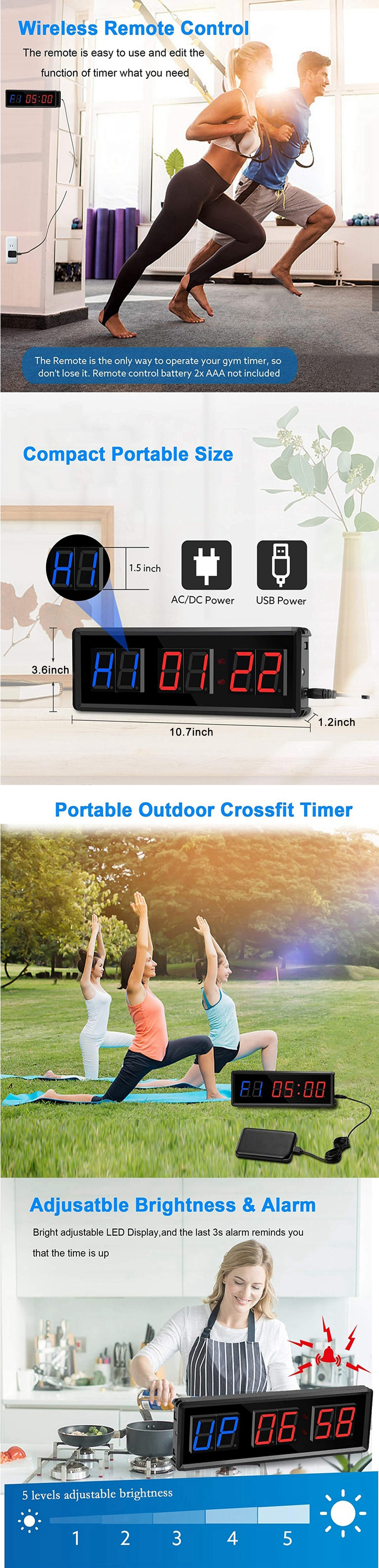 KALOAD-Gym-Timer-6-Mode-15-Inch-LED-Interval-Timer-Digital-Ultra-Clear-with-Remote-Count-DownUp-Wall-1902084-1