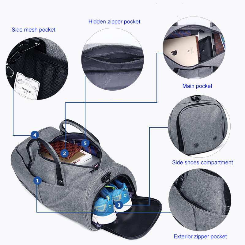 Waterproof-Gym-Bag-Large-Capacity-Multifunctional-Outdooors-Fitness-Shoulder-Bag-1174907-7