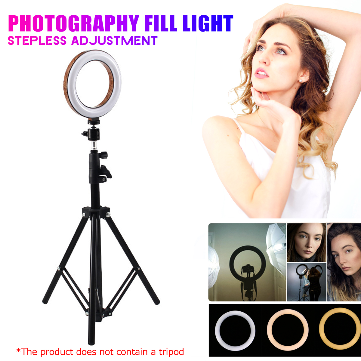 10-inch-LED-Ring-Light-Fill-Light-For-Makeup-Streaming-Selfie-Beauty-Photography-B-Makeup-Mirror-Lig-1634940-2