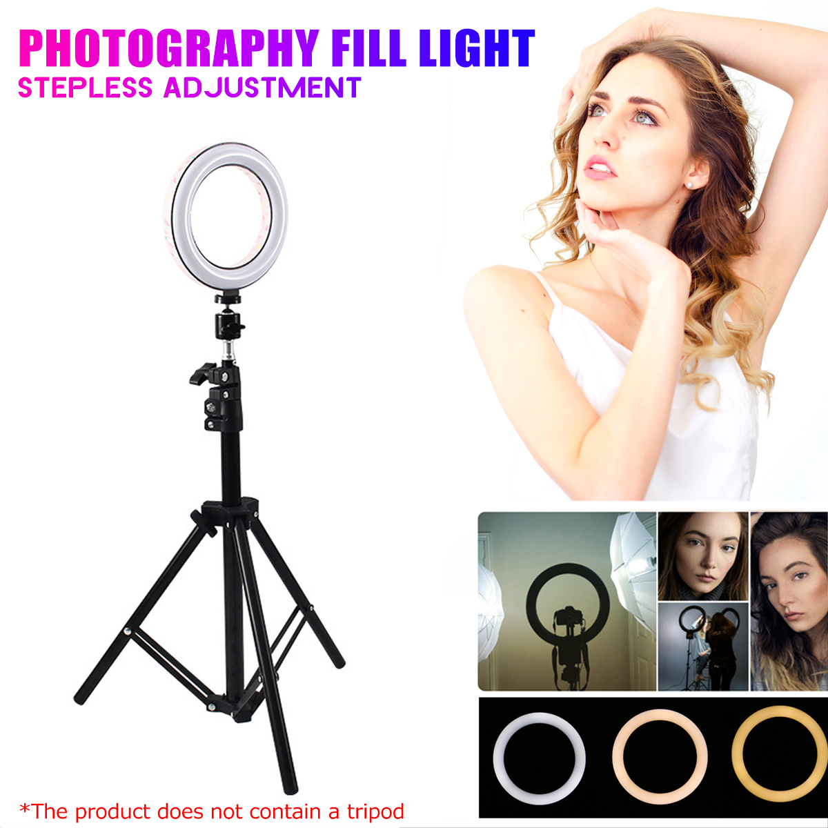 10-inch-LED-Ring-Light-Fill-Light-For-Makeup-Streaming-Selfie-Beauty-Photography-Makeup-Mirror-Light-1634941-1