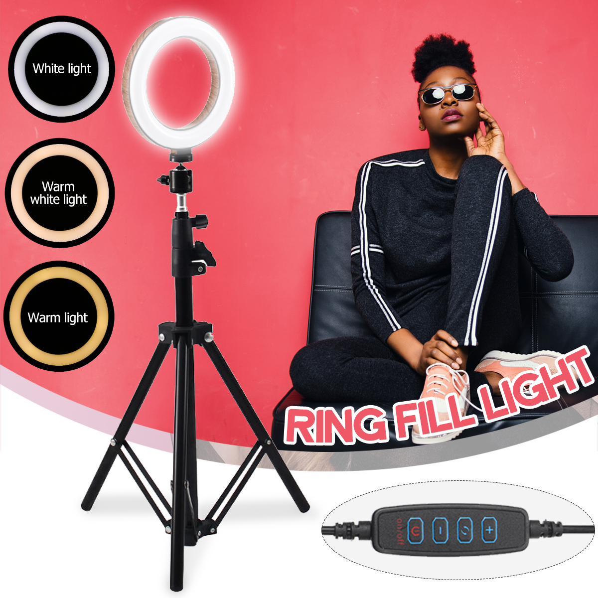 10-inch-Portable-Stepless-Adjustable-LED-Ring-Full-Light-Makeup-Mirror-Light-Photography-Lighting-Se-1658710-1