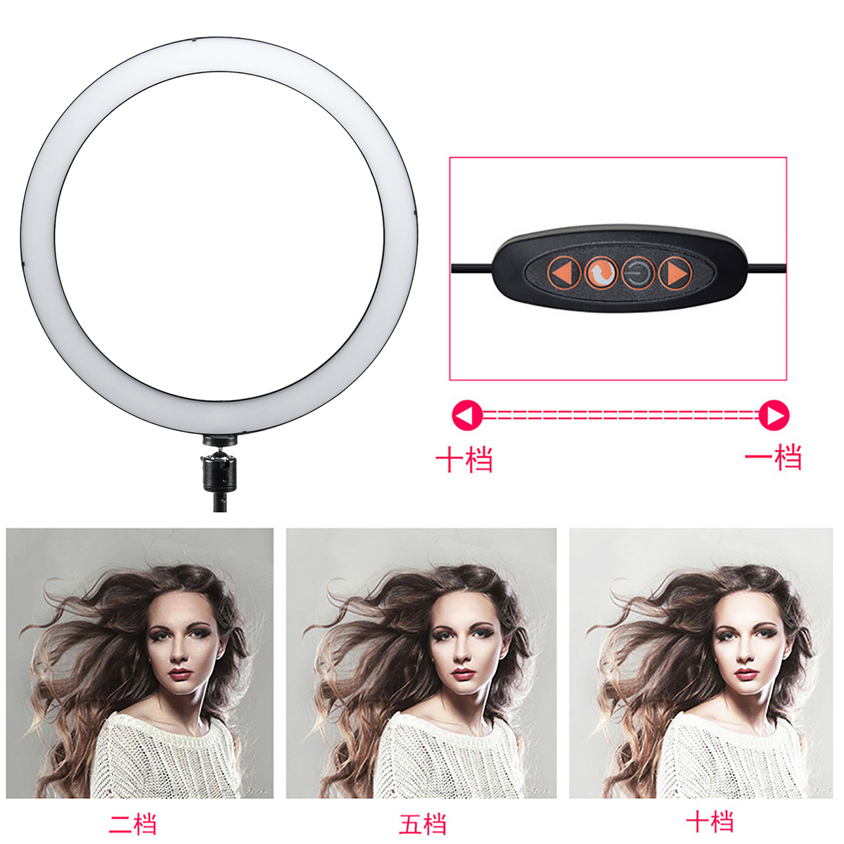 1395quot-Dimmable-LED-Ring-Light-Stand-Photo-Video-Camera-Phone-For-Youtube-Live-1675306-6