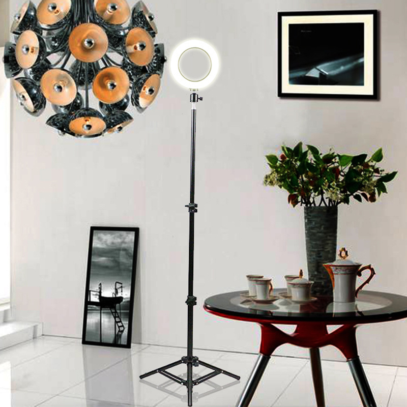 210CM-Ring-Light-Stand-Tripod-LED-Camera-Light-W-Cell-Phone-Holder-Lamp-3-MODE-1644211-9