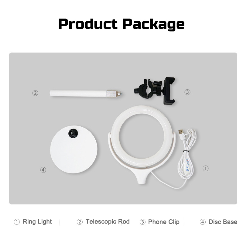 8-Inch--96PCS-LED-Ring-Light-Dimmable-Stand-Kit--for-Makeup-Live-Smart-Phone--Camera-1677705-11