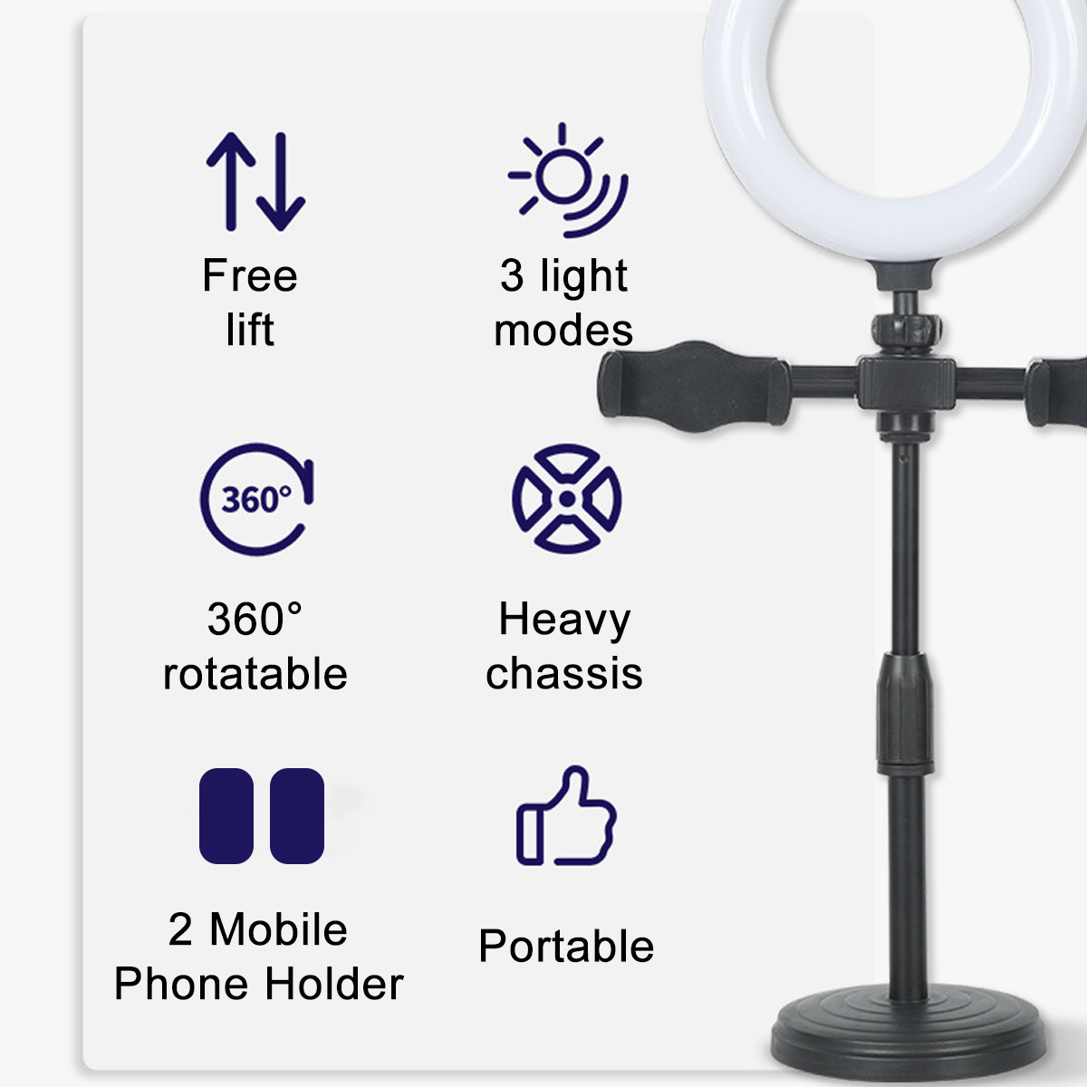 916-cm-3-Modes-of-Color-Temperature-Color-Ring-Fill-Light-with-Dual-Mobile-Phone-Holder-YouTube-Tikt-1881126-2