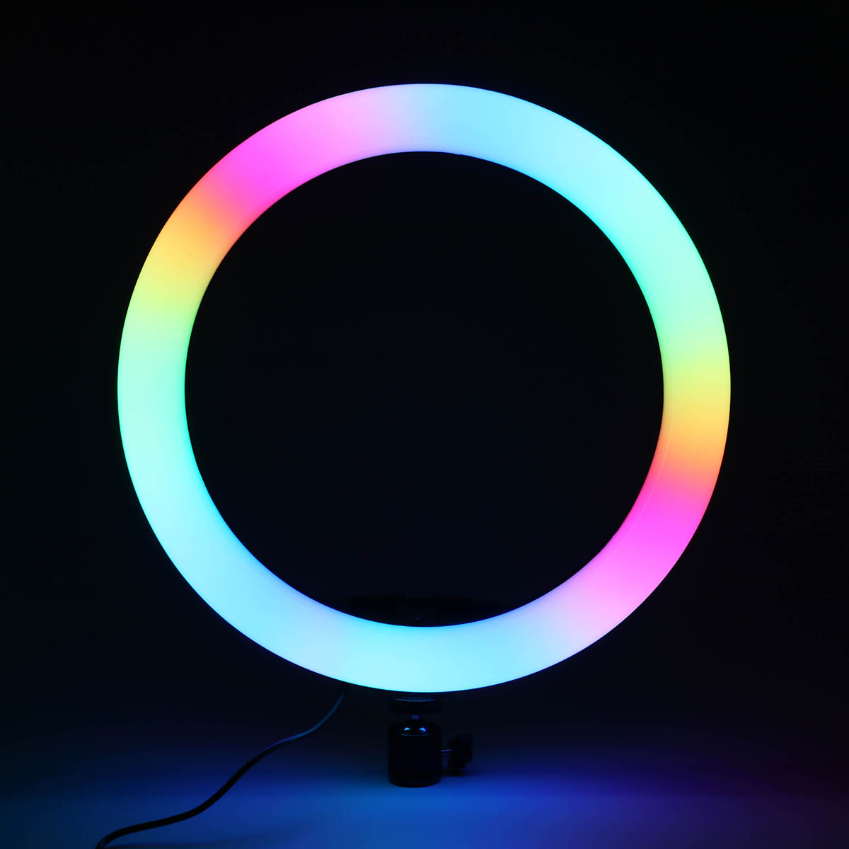 Bakeey-10-inch-RGB-LED-Selfie-Ring-Fill-Light-Dimmable-Studio-Ring-Lamp-for-Beauty-Broadcast-1852149-7