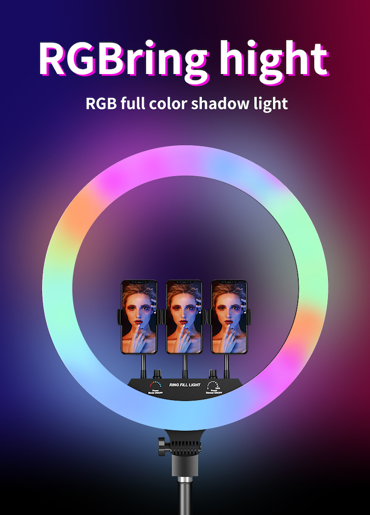 Bakeey-MJ18-101218-inch-Photographic-RGB-Flash-Lighting-Rainbow-LED-for-Videography-Equipment-1835359-1
