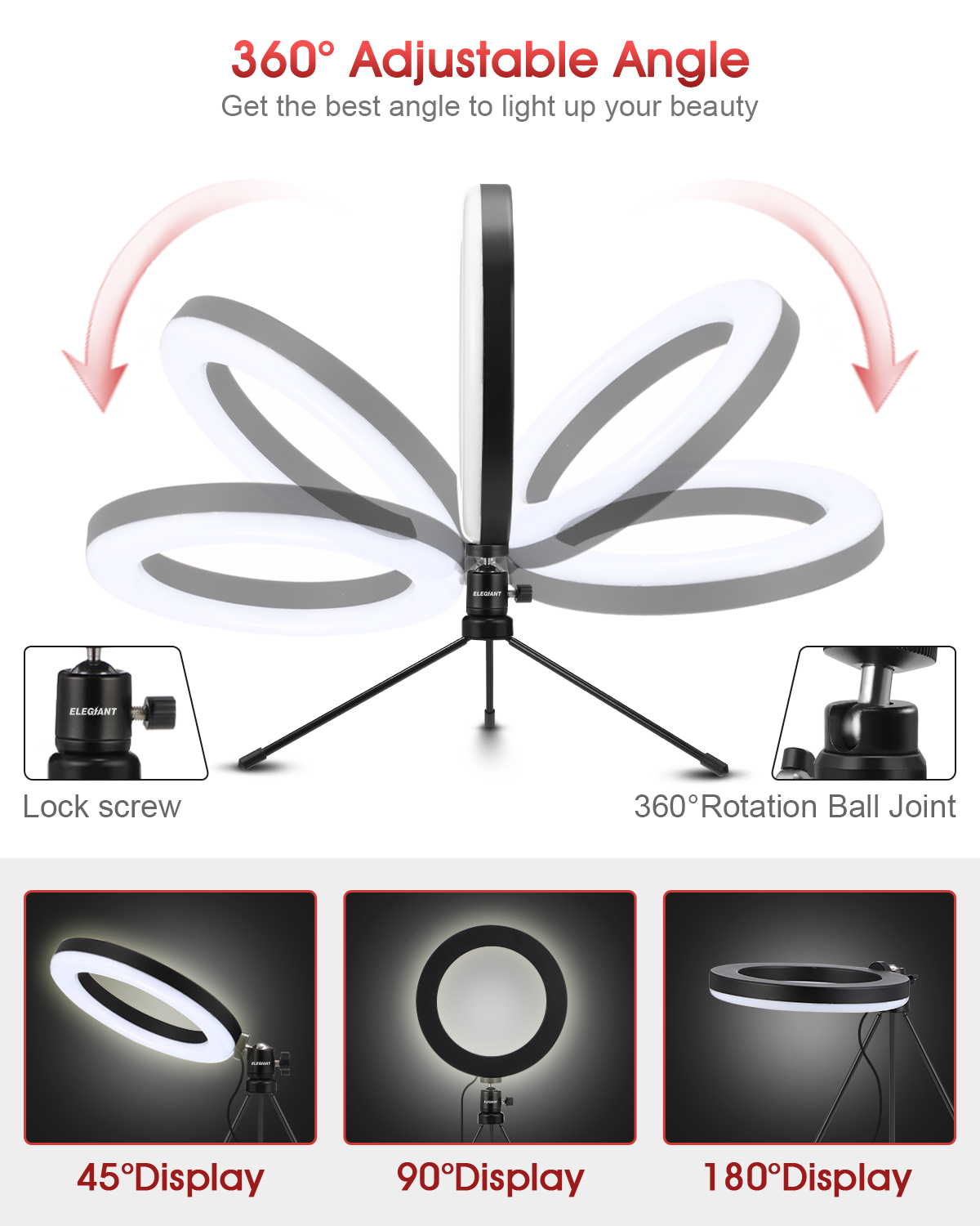 ELEGIANT-EGL-03-8-inch-Ring-Light-3-Light-Modes-USB-Powered-Fill-light-Lamp-with-Tripod-1887252-7