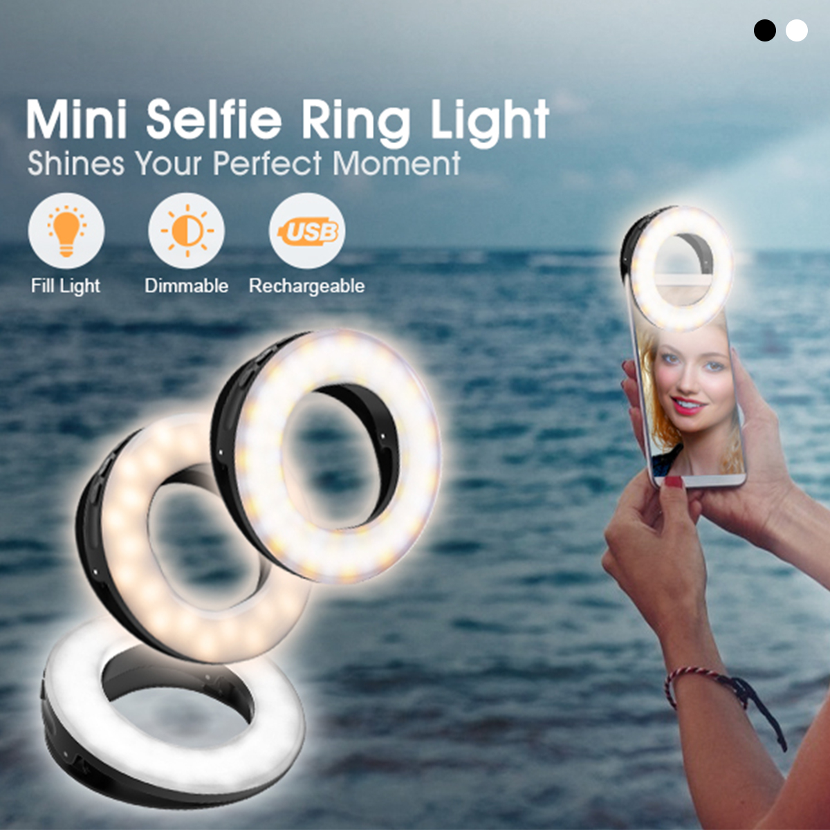 ELEGIANT-EGL-04-Rechargeable-4-Lighting-Modes-Brightness-Adjustable-Mini-Selfie-Ring-Light-for-Mobil-1887282-2