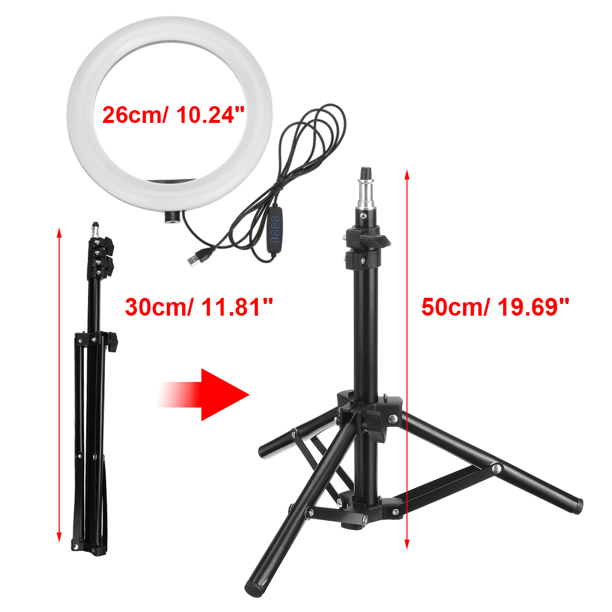 Flashes-Selfie-Lights-LED-Ring-Light-Lamp-Stand-Kit-Dimmable-Photo-Studio-Selfie-Makeup-Lamp-1760877-9