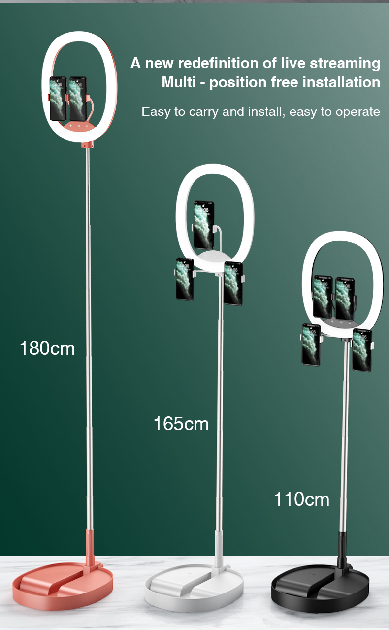Foldable-Portable-LED-Ring-Light-Lamp-Annular-Lamp-Bi-color-with-7200mAh-Built-in-Battery-for-Video--1810541-2