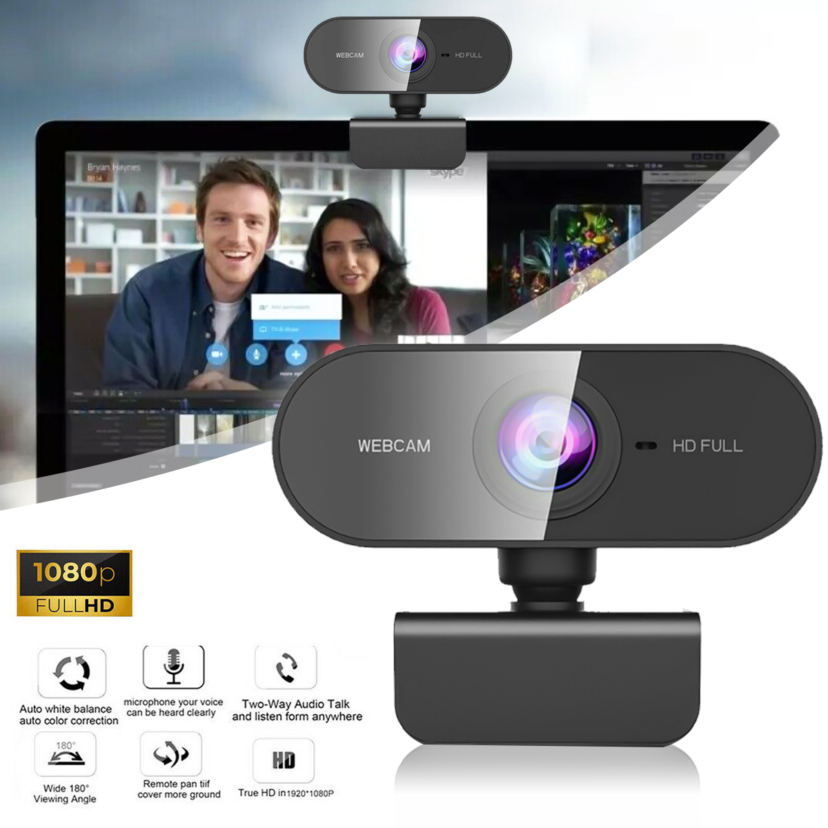 Full-HD-1080P-Auto-focus-Webcam-with-Microphone-USB-Streaming-Camera-For-PC-Laptops-1899421-1
