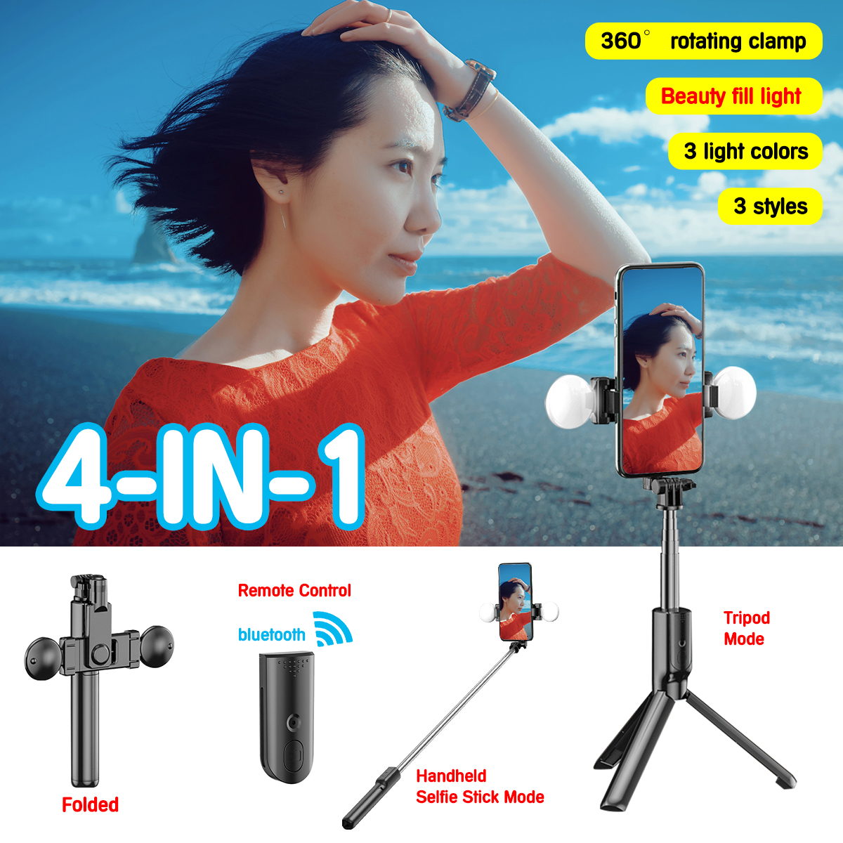 Height-Adjustable-Selfie-Stick-Tripod-Monopod-with-bluetooth-Remote-Controller-Dual-Ring-Light-Fill--1815162-1