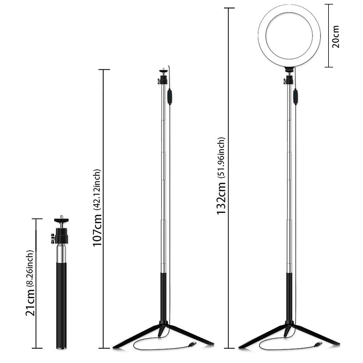 LED-Selfie-Ring-Light-Kits-With-Stand-Tripod-Clip-For-Phone-Selfie-Live-Stream-1672177-6