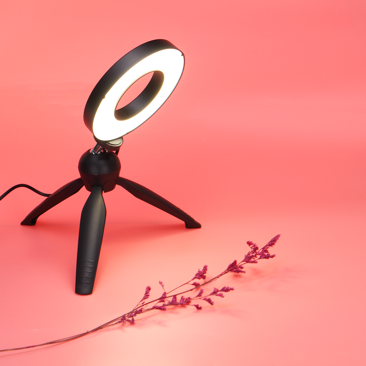 Ring-Light-LED-Makeup-Ring-Lamp-USB-Portable-Selfie-Ring-Lamp-Phone-Holder-Tripod-Stand-Photography--1579907-12