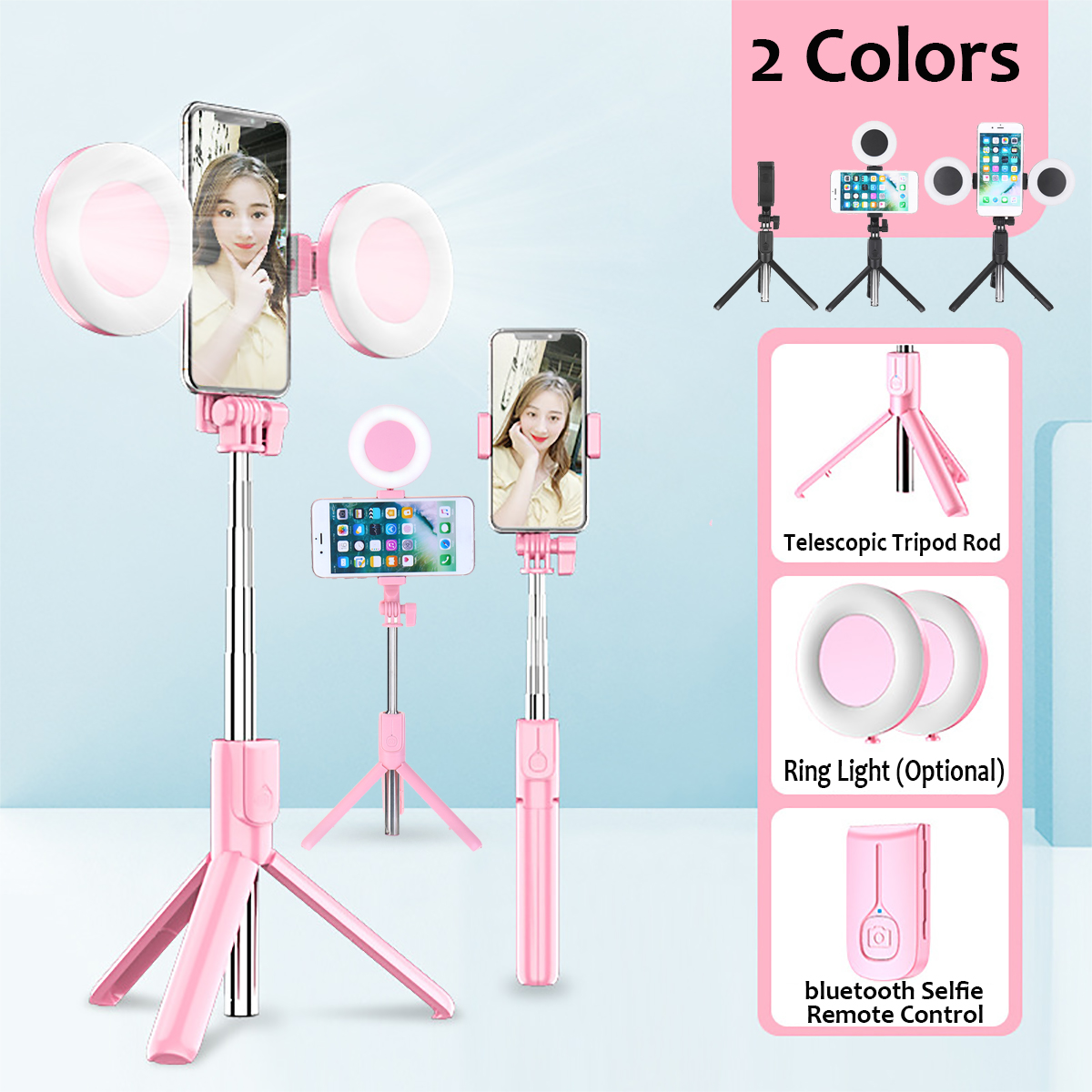 Telescopic-Fill-Light-Multifunctional-bluetooth-Selfie-Stick-Tripod-Outdoor-Mobile-Phone-Photography-1760893-2